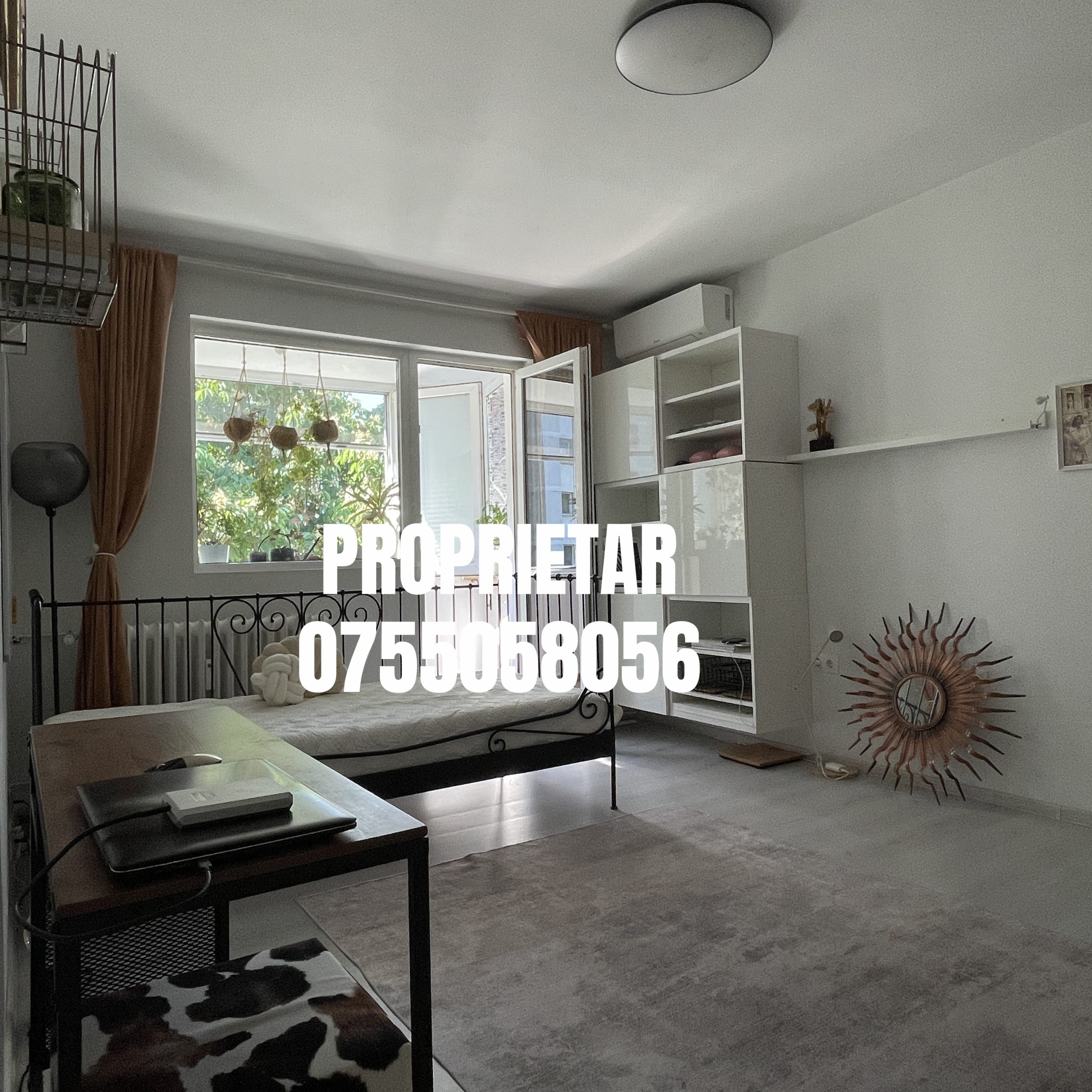 2 camere Drumul Taberei, PROPRIETAR – 2 min metrou, mobilat, zona verde